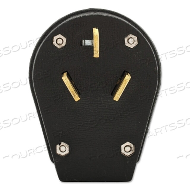 OEM#: S80SPPLUGS AND RECEPTACLES, ANGLED MALE POWER PLUG, NON-GROUNDING, STRAIGHT BLADE, UNIVERSAL, NEMA 10-30P/10-50P by Crouse Hinds