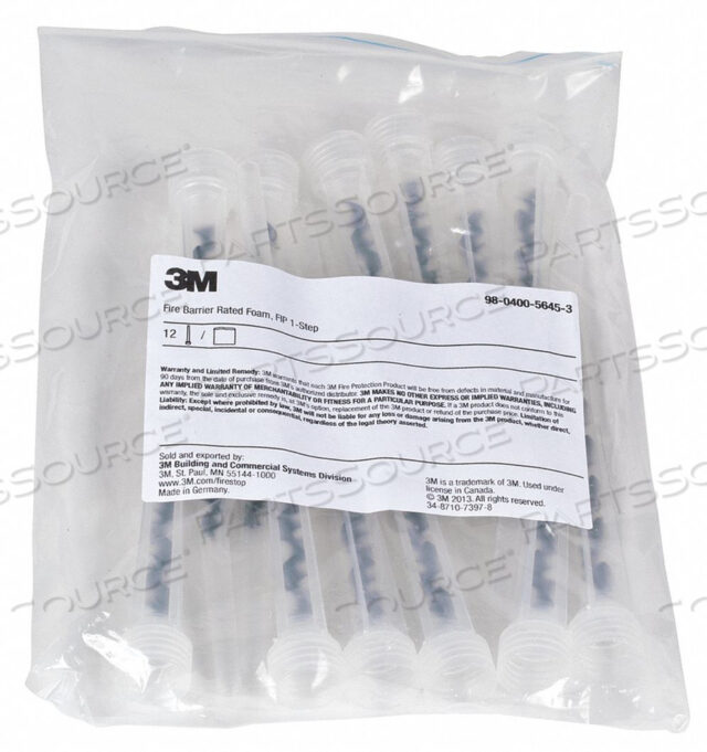 3M(TM) FIRE BARRIER RATED FOAM FIP 1-STEP NOZZLES, 12/BAG, 5 BAGS PER CASE