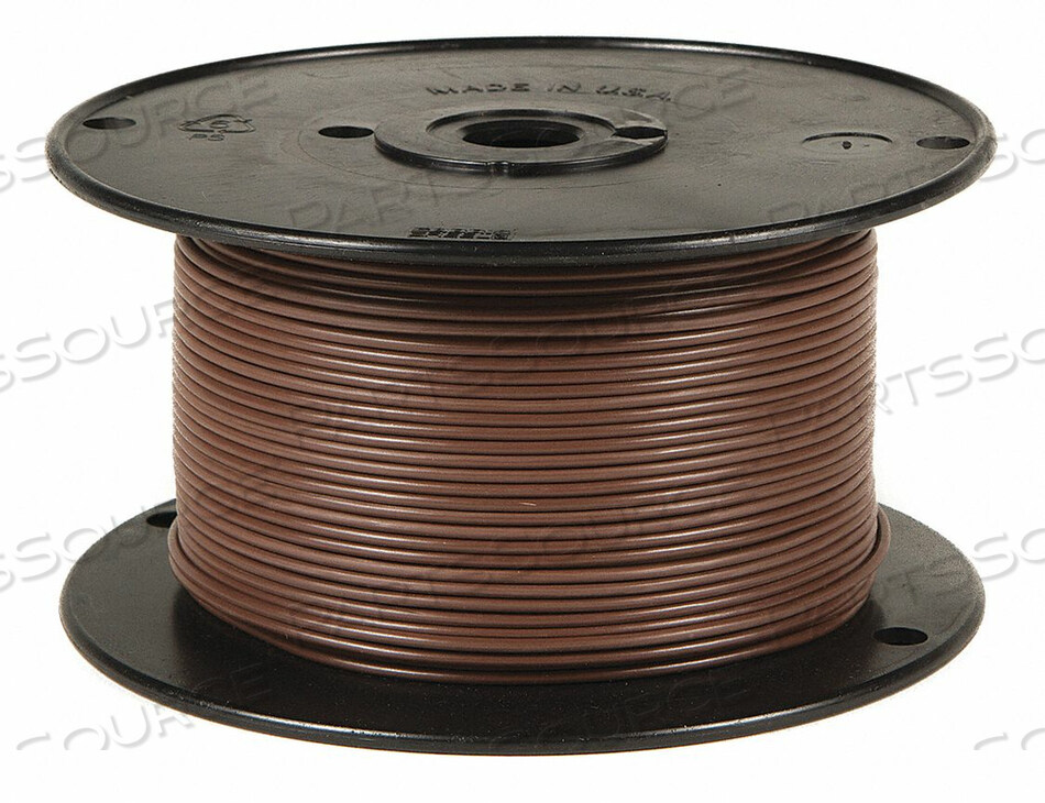 OEM#: 81093PRIMARY WIRE 14 AWG 1 COND 1000 FT BROWN by Battery Doctor