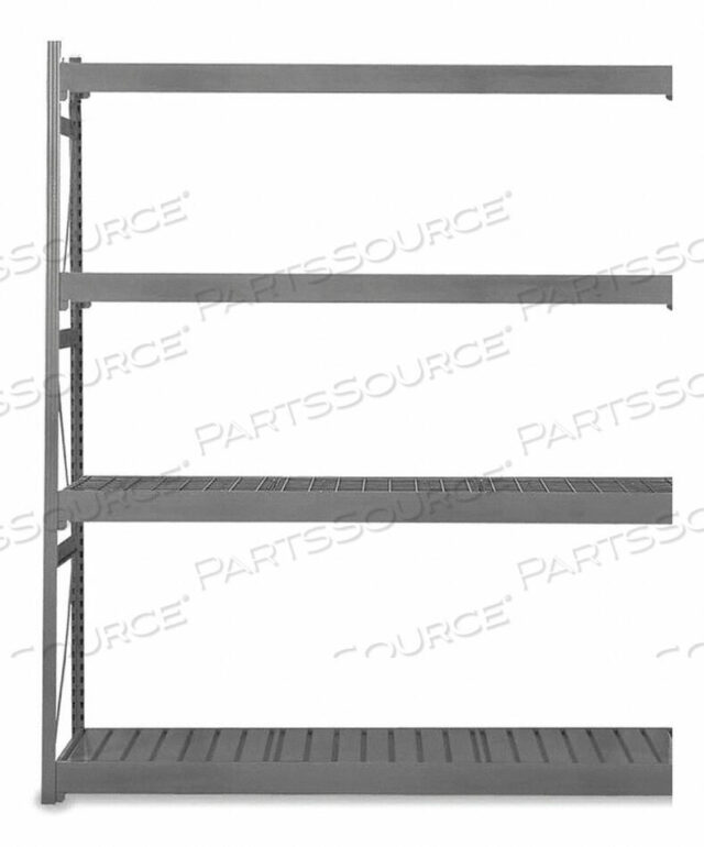 OEM#: 1018D52A-GYBULK RACK ADD-ON 96 H 60 W 24 D GRAY by Equipto