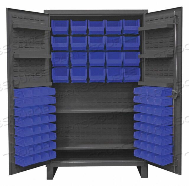 OEM#: HDC48-84-2S6D5295BIN CAB LOUVERED/SHELVING 78 H 48 W 24 D by Durham Manufacturing Company