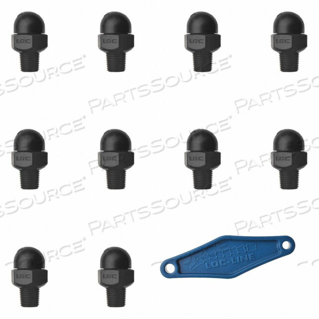 OEM#: 79018-BLKNOZZLE CT STYLE 0.117IN.DIA PK10 by Loc-Line