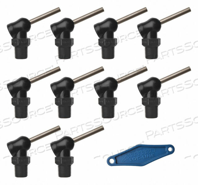 OEM#: 79083-BLKNOZZLE XR STYLE 0.062IN.DIA PK10 by Loc-Line