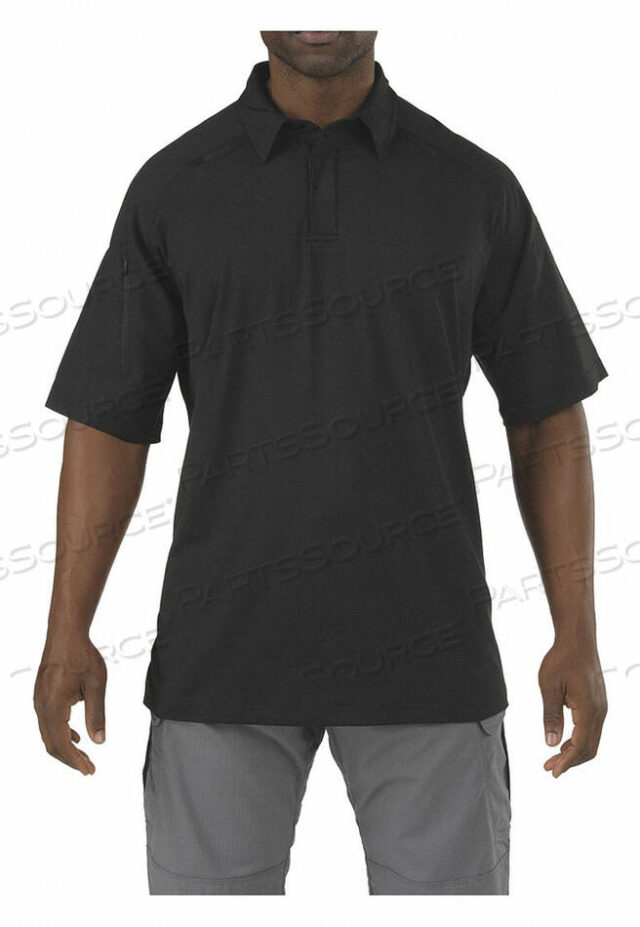OEM#: 41018RAPID PERFORMANCE POLO BLACK M by 5.11 Tactical