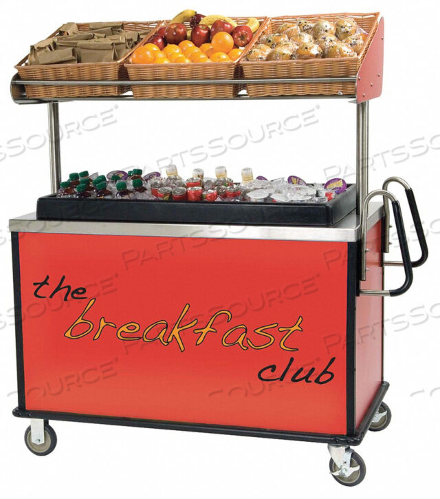 OEM#: 668RDBREAKFAST CART 54-3/4X67X28-1/2 IN by Lakeside Manufacturing, Inc.