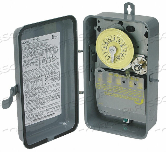 OEM#: T173RELECTROMECHANICAL TIMER DPST 40A 3R by Intermatic