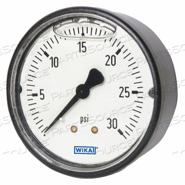 OEM#: 113.13.15.30.BPRESSURE GAUGE 1-1/2 DIAL SIZE BACK by WIKA USA
