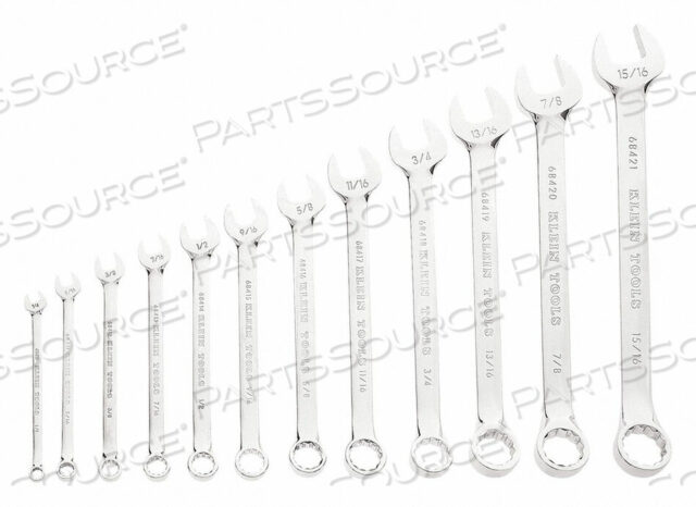 OEM#: 68404COMBINATION WRENCH SET, 12-PC. W/ POUCH by Klein Tools