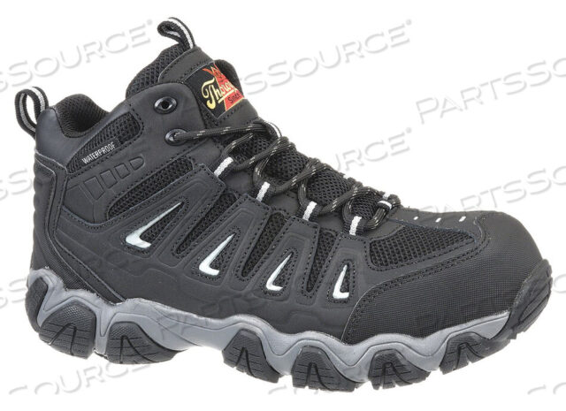 OEM#: 804-629295WHIKER BOOT 9-1/2 W BLACK COMPOSITE PR by Thorogood
