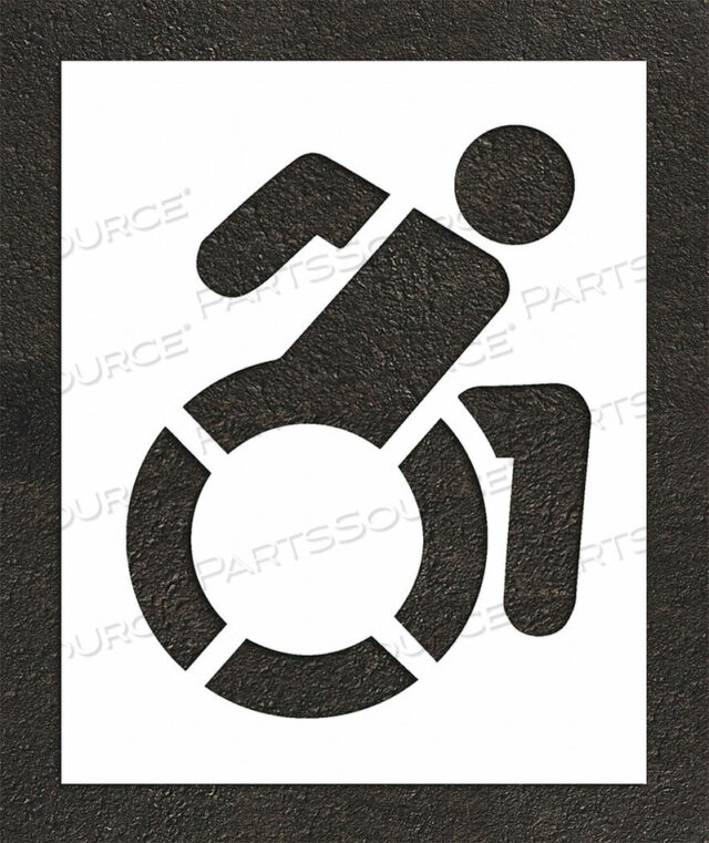 OEM#: STL-108-33901PAVEMENT STENCIL 47 H 38 W 0.125 THICK by RAE Products & Chemicals Corp.