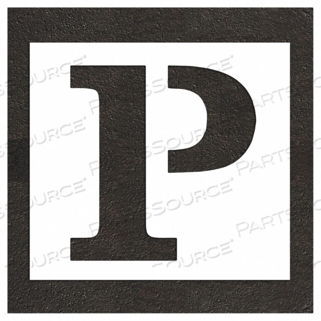 OEM#: STL-116-52426PAVEMENT STENCIL 32 H 35 W 0.063 THICK by RAE Products & Chemicals Corp.