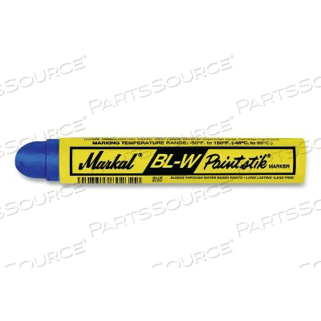 OEM#: 80735BL-W PAINTSTIK SOLID PAINT MARKER, 11/16 IN X 4.75 IN L, BLUE by Markal