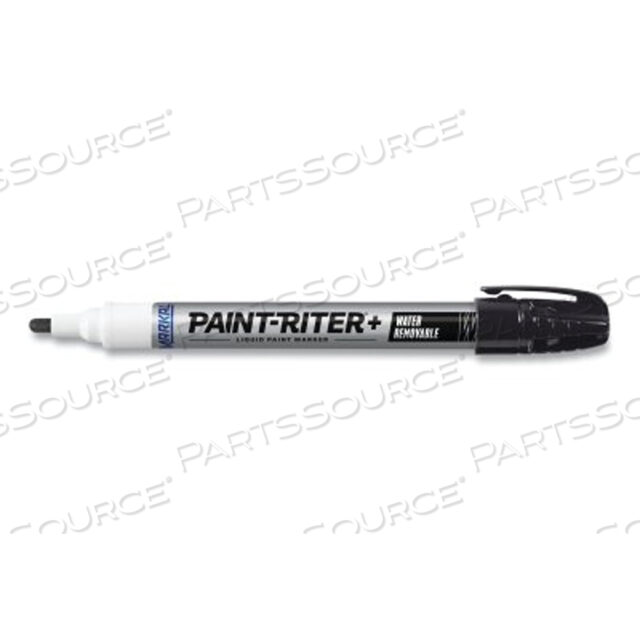 OEM#: 97033PAINT-RITER+ WATER REMOVABLE MARKER, BLACK, 1/8 IN, MEDIUM TIP by Markal
