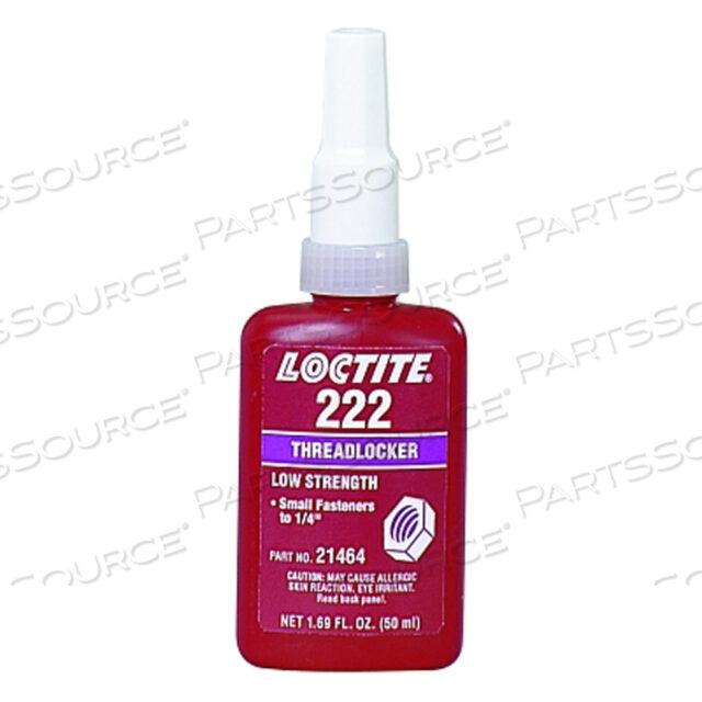 OEM#: 231125222 THREADLOCKER, LOW STRENGTH/SMALL SCREW, 10 ML, PURPLE by Loctite Brand