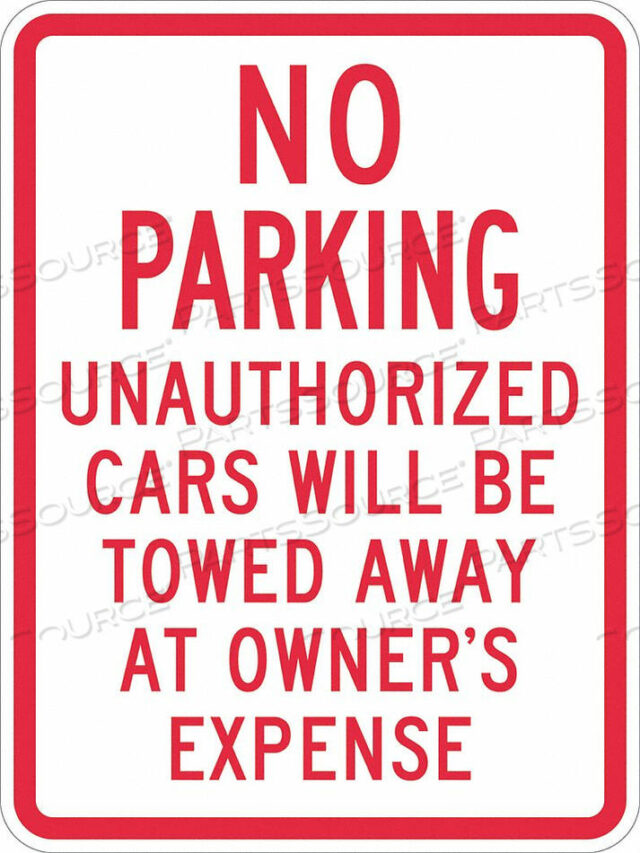 OEM#: T1-1047-DG_18X24PARKING SIGN 24 H 18 W ALUMINUM by Lyle Signs Inc.