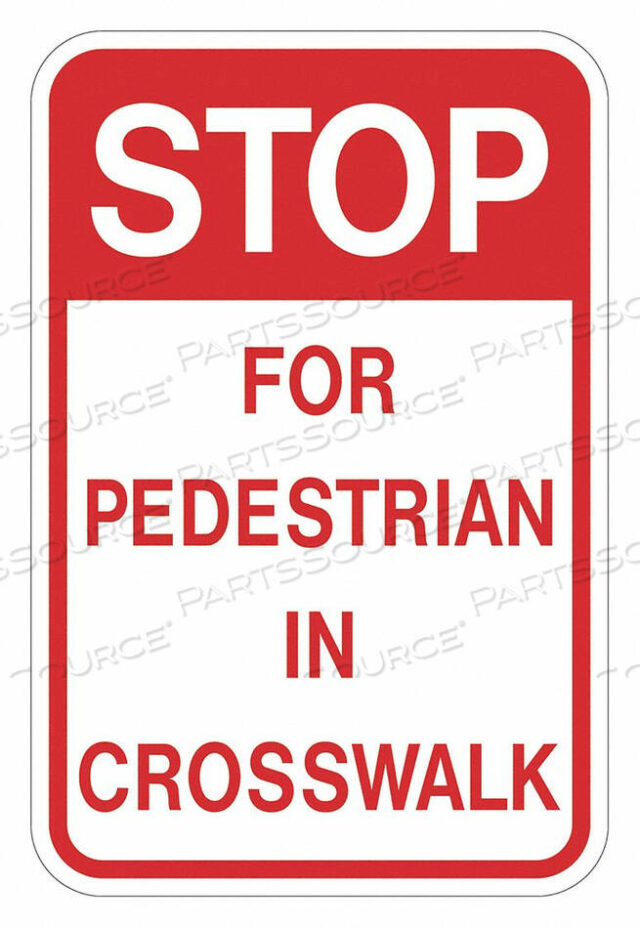 OEM#: T1-1048-EG_18X24TRAFFIC SIGN 24 H 18 W ALUMINUM by Lyle Signs Inc.
