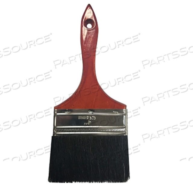 OEM#: 242INDUSTRIAL PAINT BRUSH, 2 IN W, 2 IN TRIM, BLACK BRISTLE, WOOD HANDLE by Magnolia Brush
