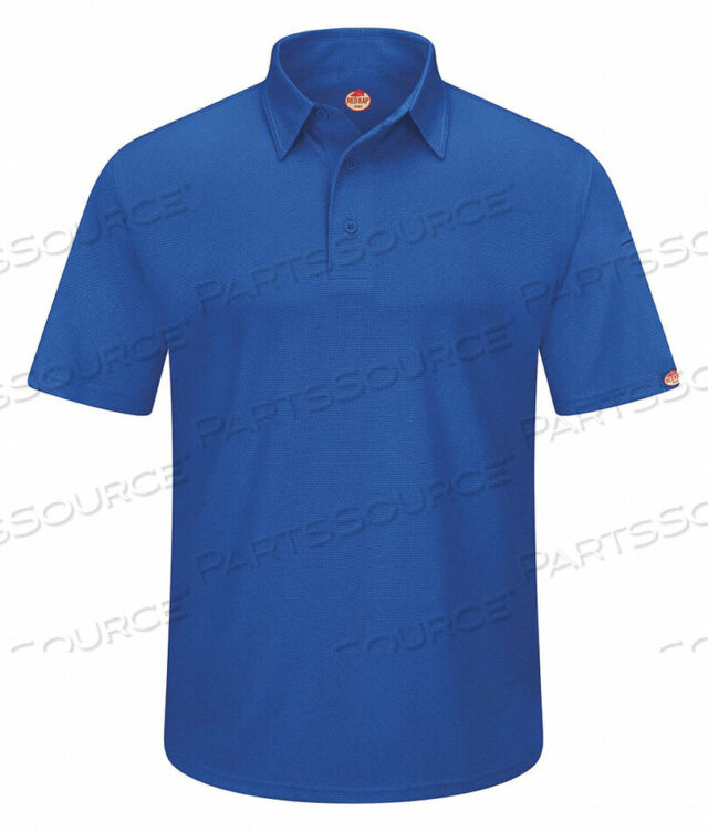 OEM#: SK90RB SS LSHORT SLEEVE POLO L ROYAL BLUE BUTTON by VF Imagewear, Inc.