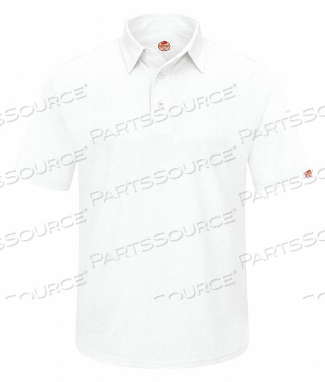 OEM#: SK90WH SS 5XLSHORT SLEEVE POLO SZ 5XL WHITE POLYESTER by VF Imagewear, Inc.