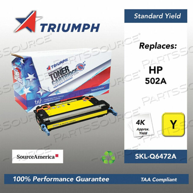 TONER CARTRIDGE YELLOW 4000 HP 3600COLOR