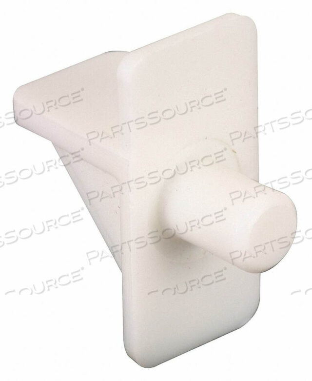OEM#: U 10138SHELF SUPPORT PEG 29/32 IN D WHITE PK8 by Primeline