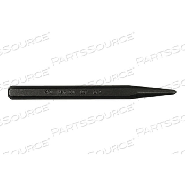 OEM#: 24002CENTER PUNCH - FULL FINISH, 5 IN L, 3/16-5MM TIP, 3/8 IN BODY, ALLOY STEEL by Mayhew