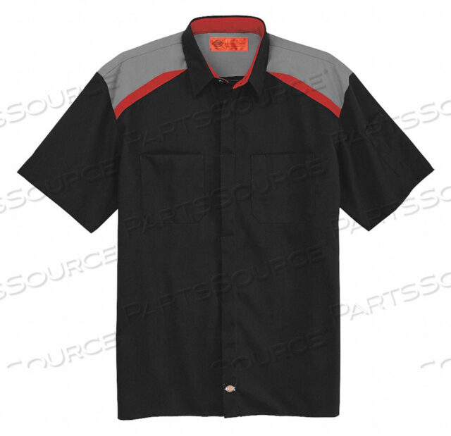 SHORT SLEEVE SHIRT MENS S BLACK