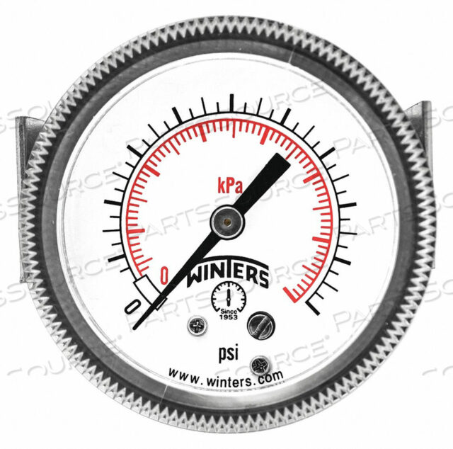 OEM#: P9U901445UCPRESSURE GAUGE 2 DIAL SIZE BLACK by Winters Instruments