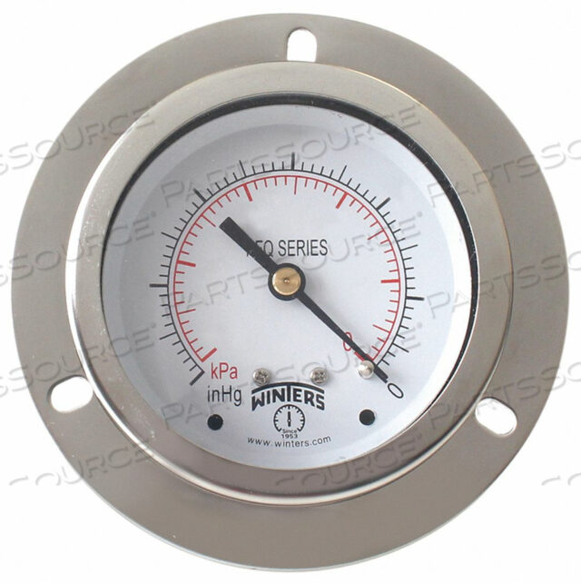 OEM#: PFQ901-DRY-25FFPRESSURE GAUGE 2-1/2 DIAL SIZE SILVER by Winters Instruments