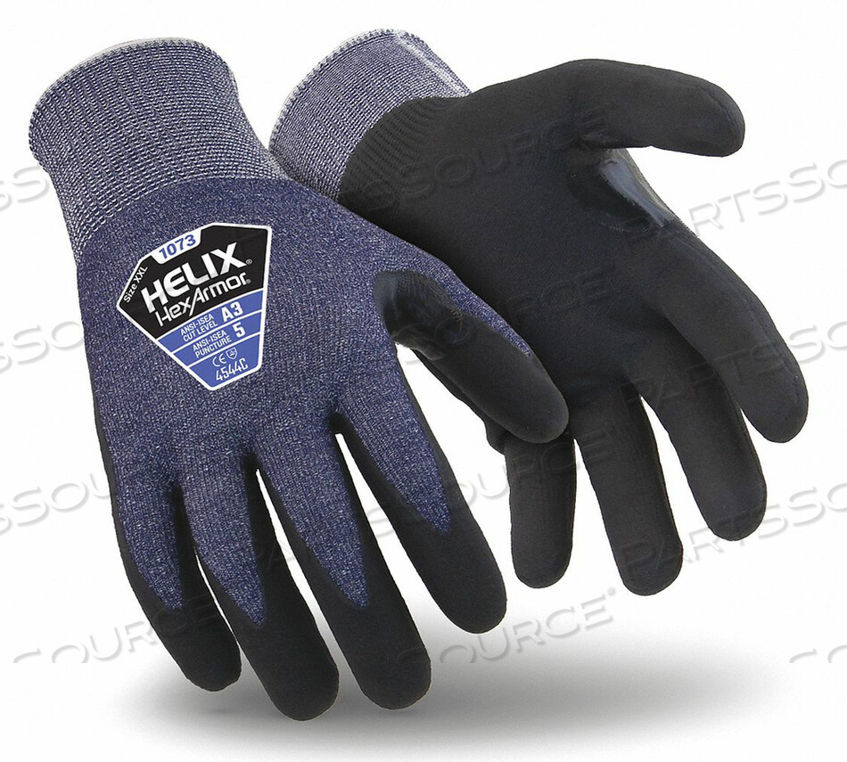 OEM#: 1073-XS (6)CUT-RESISTANT GLOVES XS/6 PR by HexArmor