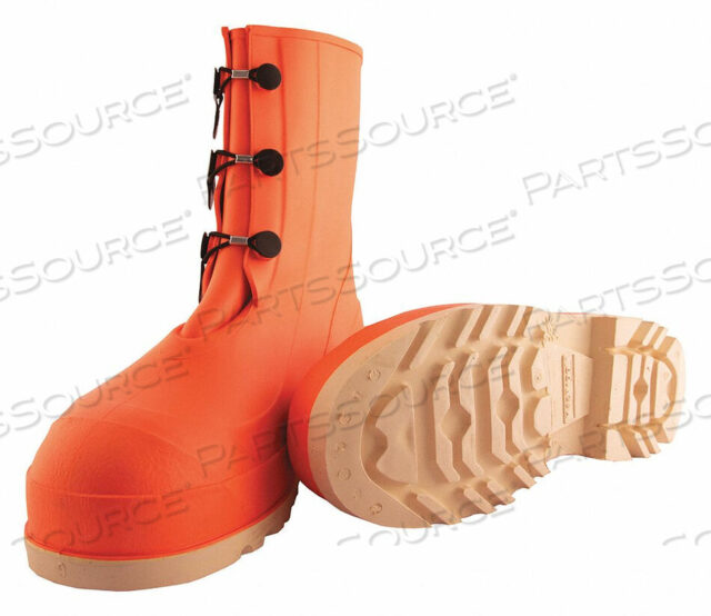 OEM#: 82330D0466 RUBBER BOOT MENS 13 MID-CALF ORANGE PR by Tingley Rubber
