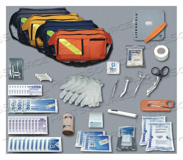 OEM#: 859TRAUMA PAC(TM) 81 COMPONENTS BLACK COLOR by EMI