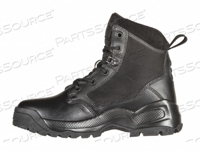 OEM#: 12401TACTICAL BOOTS 8 W BLACK PLAIN MENS PR by 5.11 Tactical