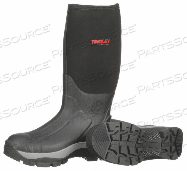 OEM#: 80151RUBBER BOOT MENS 11 KNEE BLACK PR by Tingley Rubber