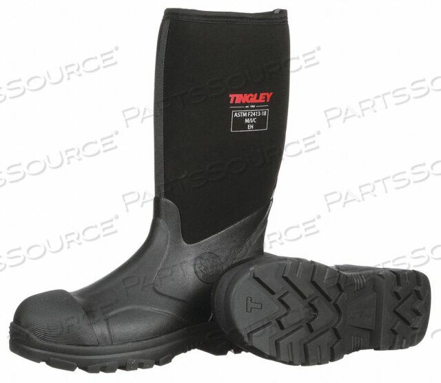 OEM#: 87251RUBBER BOOT MENS 9 KNEE BLACK PR by Tingley Rubber