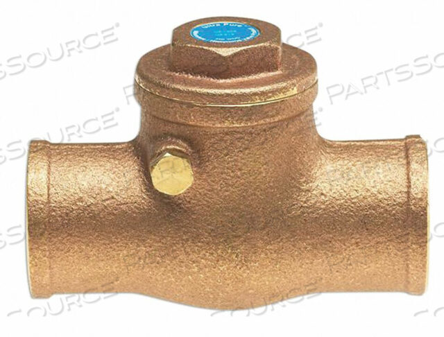 OEM#: UP1509 3/4SWING CHECK VALVE BRONZE 3/4 SWEAT by Milwaukee Valve