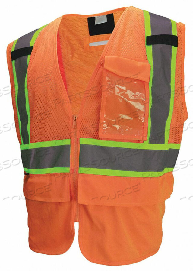 OEM#: SV272T-2ZOM-XLSAFETY TETHER VEST TYPE R ORANGE XL by Radians