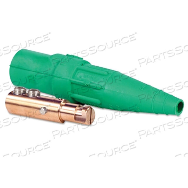 OEM#: E10168350J SERIES E1016 PLUG, CAM-LOK SINGLE POLE, DOUBLE SET SCREW MALE by Crouse Hinds