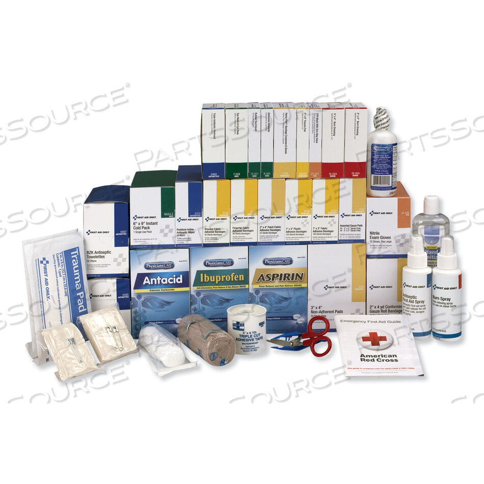 OEM#: 906254 SHELF ANSI CLASS B+ REFILL WITH MEDICATIONS, 1,428 PIECES by First Aid Only