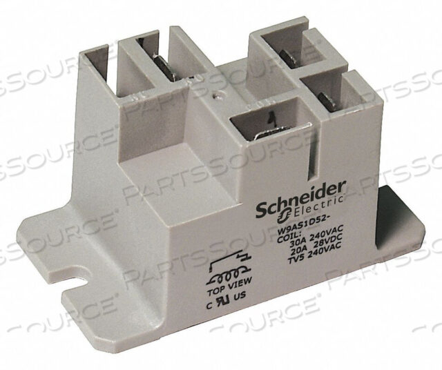 OEM#: 9AS7D12H8128 ENCLOSED POWER RELAY 5 PIN 12VDC SPDT by APC / American Power Conversion