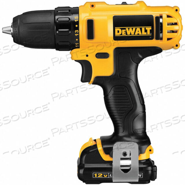 OEM#: DCD710S2DCD710S2 DEWALT 12V MAX 3/8 DRILL/DRIVER KIT by DeWalt