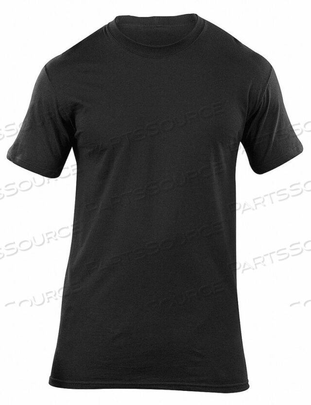 OEM#: 40016D4688 UTILI-T CREW NECK SHIRT BLACK S PK3 by 5.11 Tactical