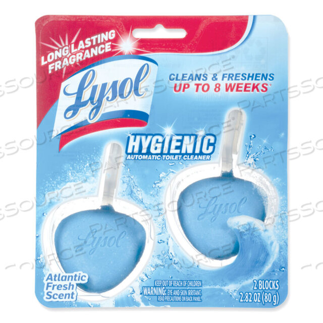 OEM#: 19200-83721HYGIENIC AUTOMATIC TOILET BOWL CLEANER, ATLANTIC FRESH, 2/PACK by Lysol