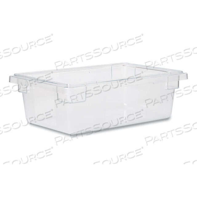 OEM#: FG330900CLRFOOD/TOTE BOXES, 3.5 GAL, 18 X 12 X 6, CLEAR, PLASTIC by Rubbermaid Medical Division
