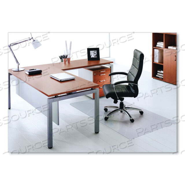 OEM#: ER1213419ERCLEARTEX ULTIMAT POLYCARBONATE CHAIR MAT FOR HARD FLOORS, 48 X 53, CLEAR by Floortex