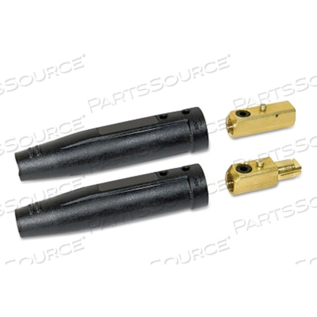 OEM#: 2MBPCABLE CONNECTOR, MALE/FEMALE, BALL POINT CONNECTION, 1/0 TO 2/0 CABLE CAPACITY by Best Welds