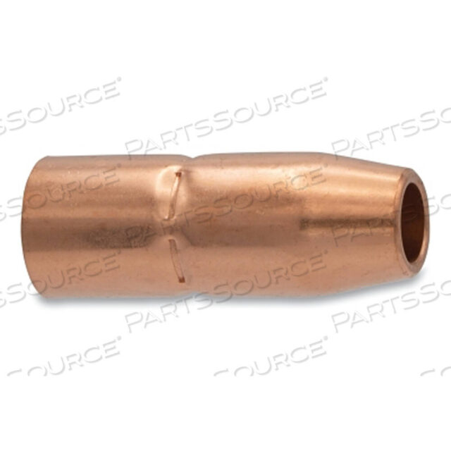 OEM#: 200258MIG GUN NOZZLE, 1/2 IN BORE, FLUSH, MILLER STYLE by Best Welds