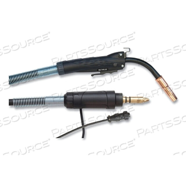 OEM#: 250153035MMIG GUN FOR TWECO CONSUMABLES, 250 A, 15 FT, MILLER CONNECTOR, 0.030 IN TO 0.035 IN WIRE by Best Welds