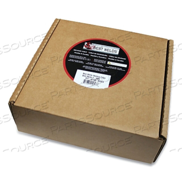 OEM#: 10T1100B0000890WELDING CABLE, 1/0 AWG, 100 FT, BLACK, BOXED by Best Welds