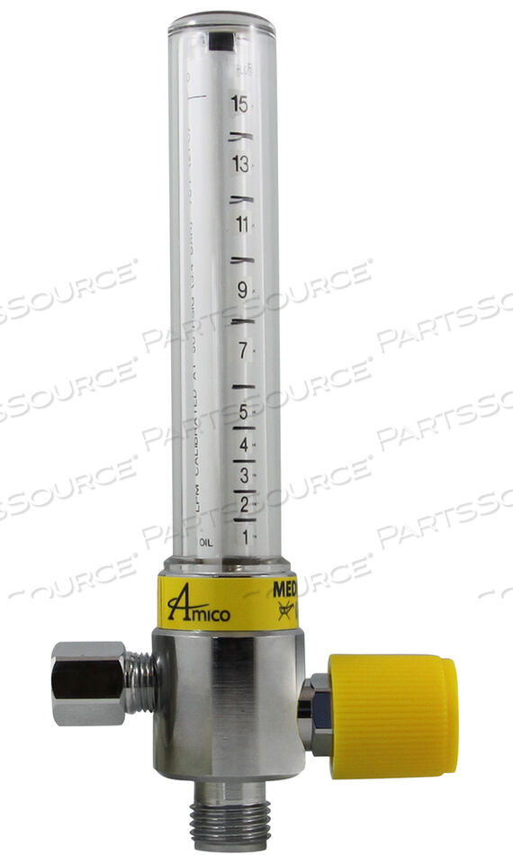 OEM#: FMA-15U-F2FLOWMETER - AIR, 0-15 LPM, USA, 1/8 FNPT by Amico Patient Care Corporation